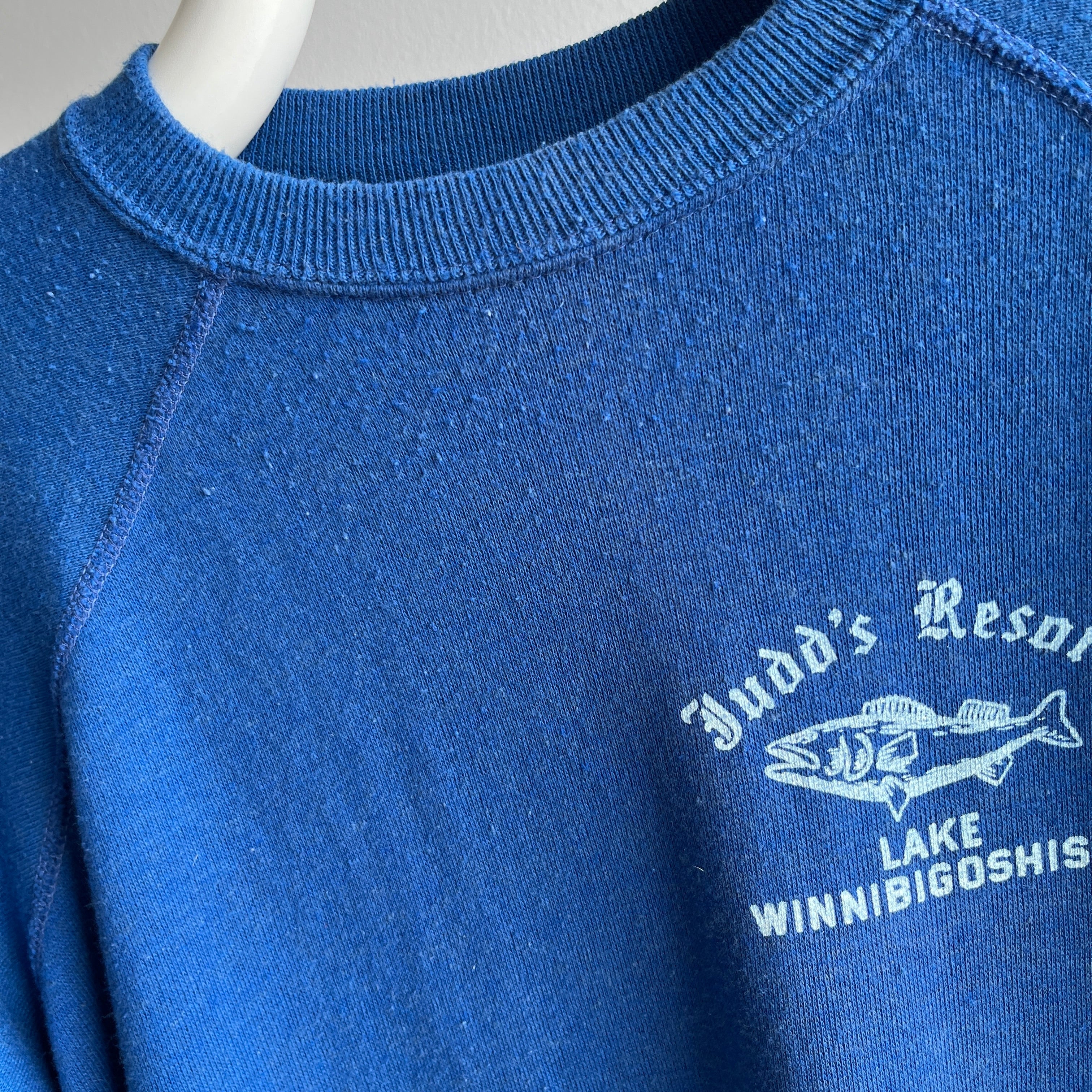 1980s Judd's Resort Lake Winnibigoshish Super Soft Sweatshirt