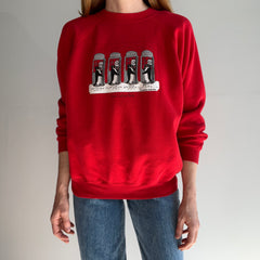 1980s Four Calling Birds (But Like, Literally) Sweatshirt