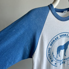 1981 Racking Horse World Celebration - CHECK OUT THE BACKSIDE - Baseball T-Shirt