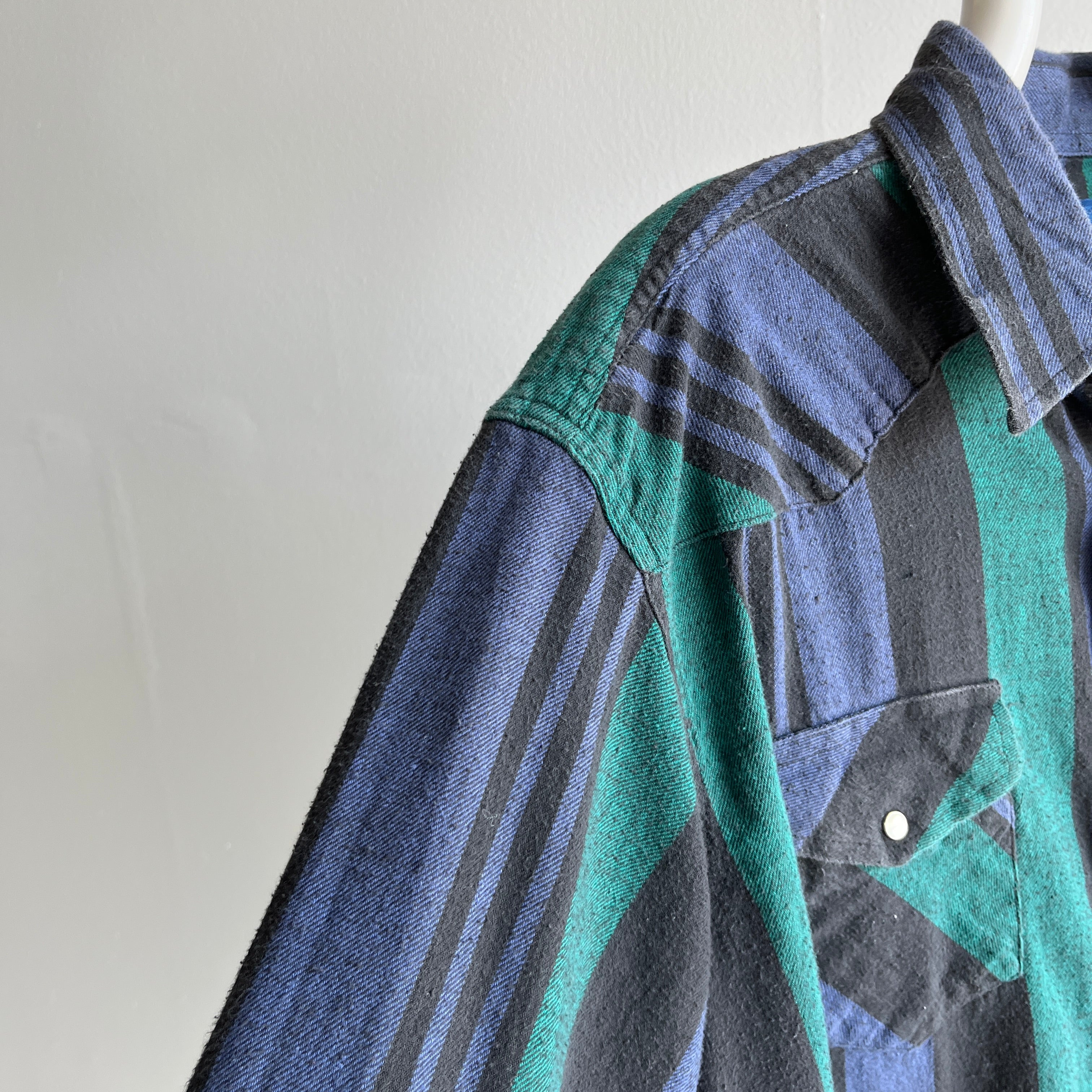 1990/2000 Wrangler Flannel Cotton Lightweight Cowboy Shirt