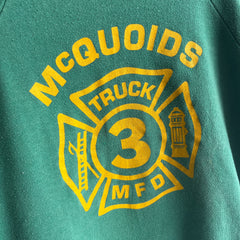 1970s McQuoids Engine and Ladder - Middletown, NY - Sweatshirt