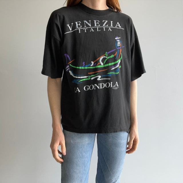 1980s Venezia Italia La Gondola European Made T-Shirt