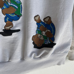 1980s Football Bears Lightweight Sweatshirt