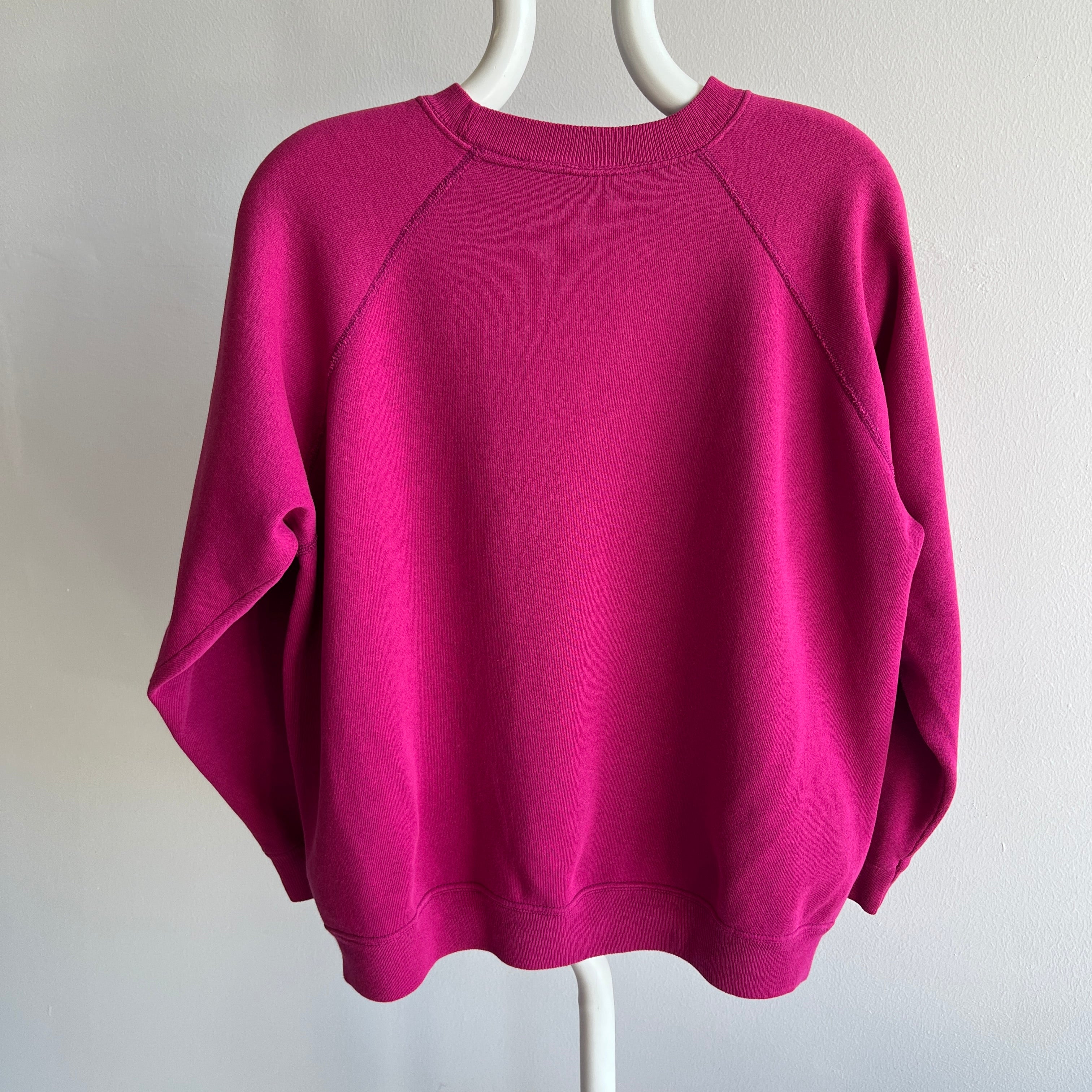 1990s HHW Easy Breezy Raspberry Sweatshirt