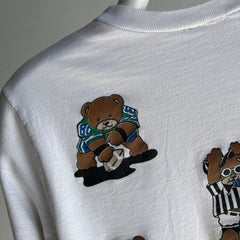 1980s Football Bears Lightweight Sweatshirt