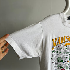 1980s Incredible Madison, Wisconsin Almost Paper Thin Front and Back T-Shirt