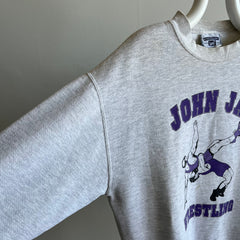 1990s John Jay Wrestling Front and Back Sweatshirt