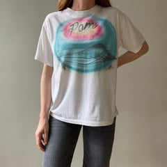 1980s Airbrushed Pam T Shirt...Awwww...Pam