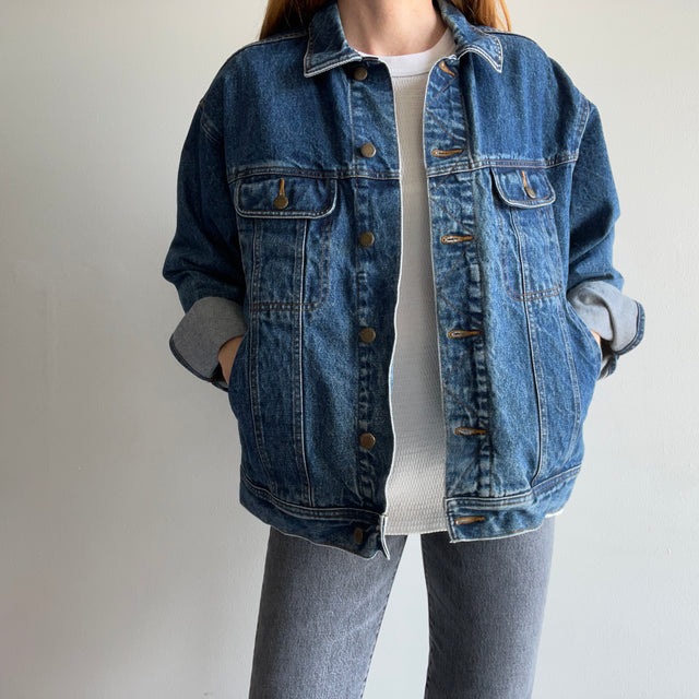 1990s Wrangler Rugged Wear Classic Denim Jean Jacket