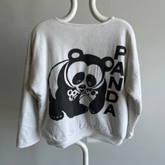 1980s TWO SIDED TWOFER Panda Sweatshirt - OMFG