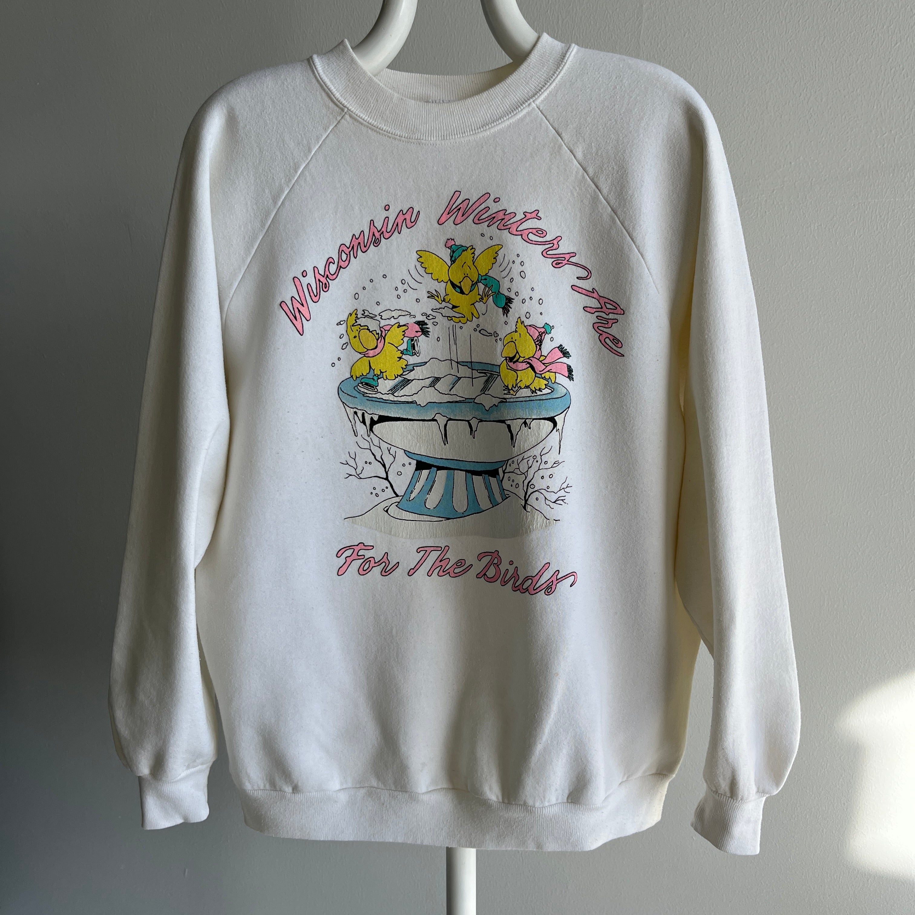 1980s Wisconsin Winters are for the Birds Sweatshirt