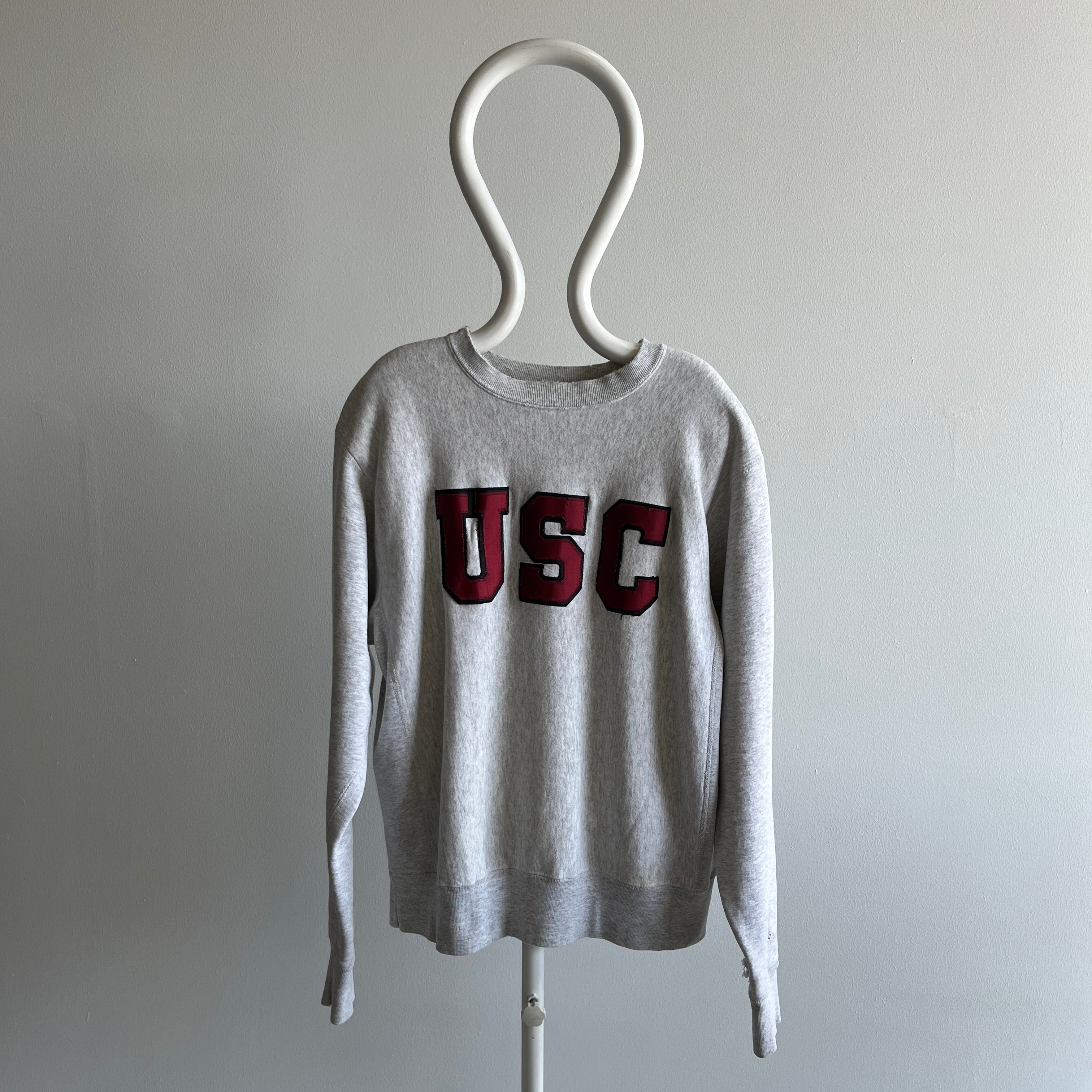 1980/90s USC Tattered Reverse Weave Sweatshirt