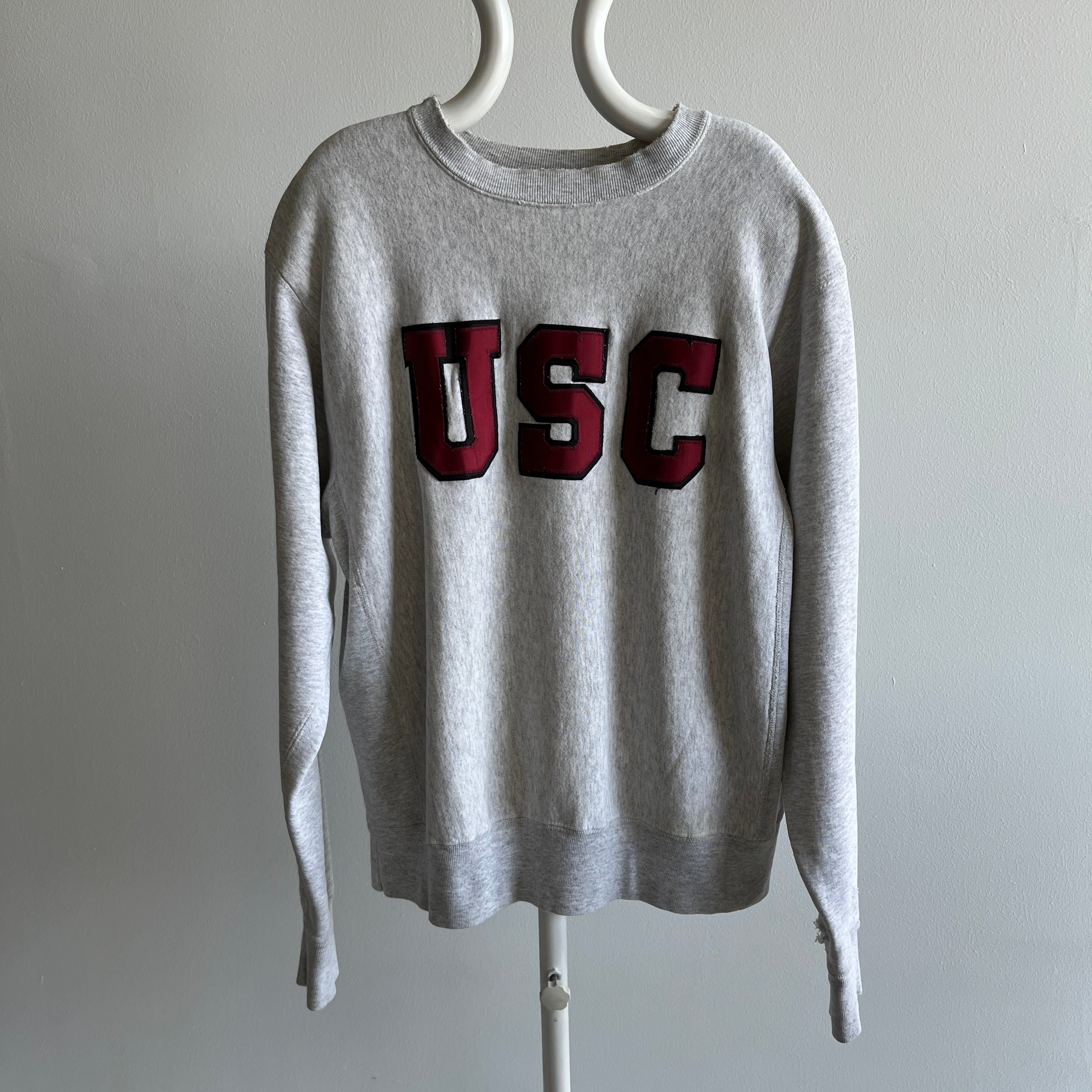 1980/90s USC Tattered Reverse Weave Sweatshirt