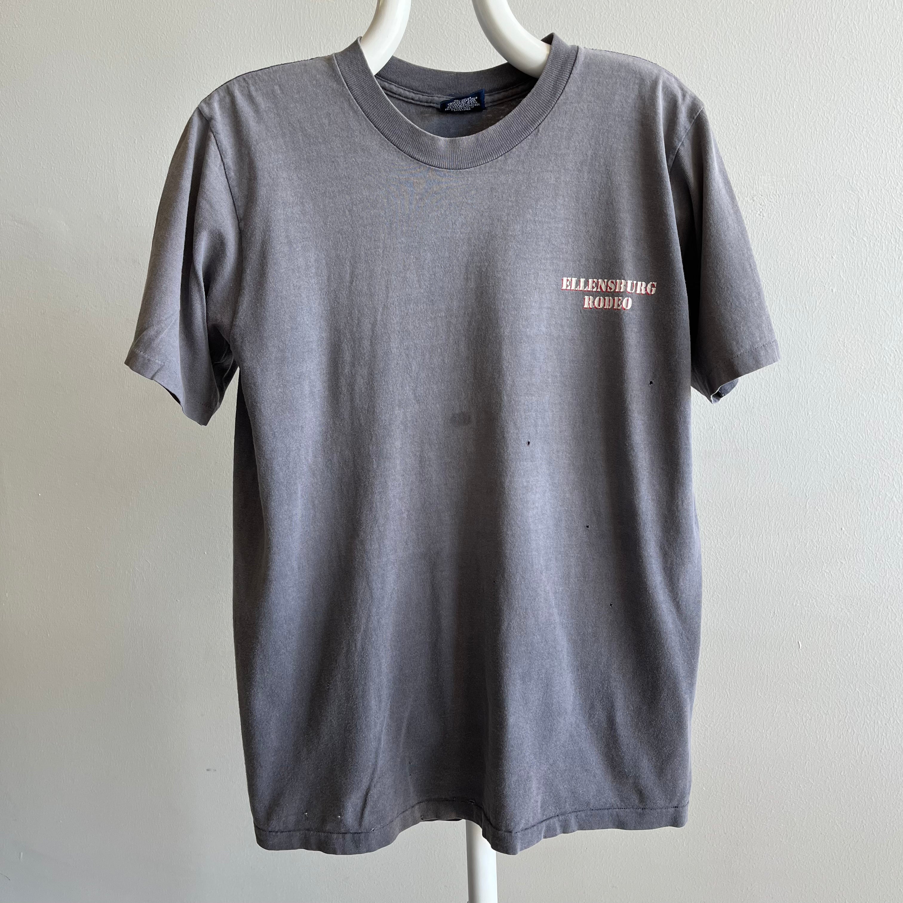 1980/90s Epic Ellendburg Rodeo Sun Faded and Worn Cotton T-Shirt