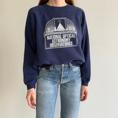 1980s National Optical Astronomy Observatories Sweatshirt - WOAH!