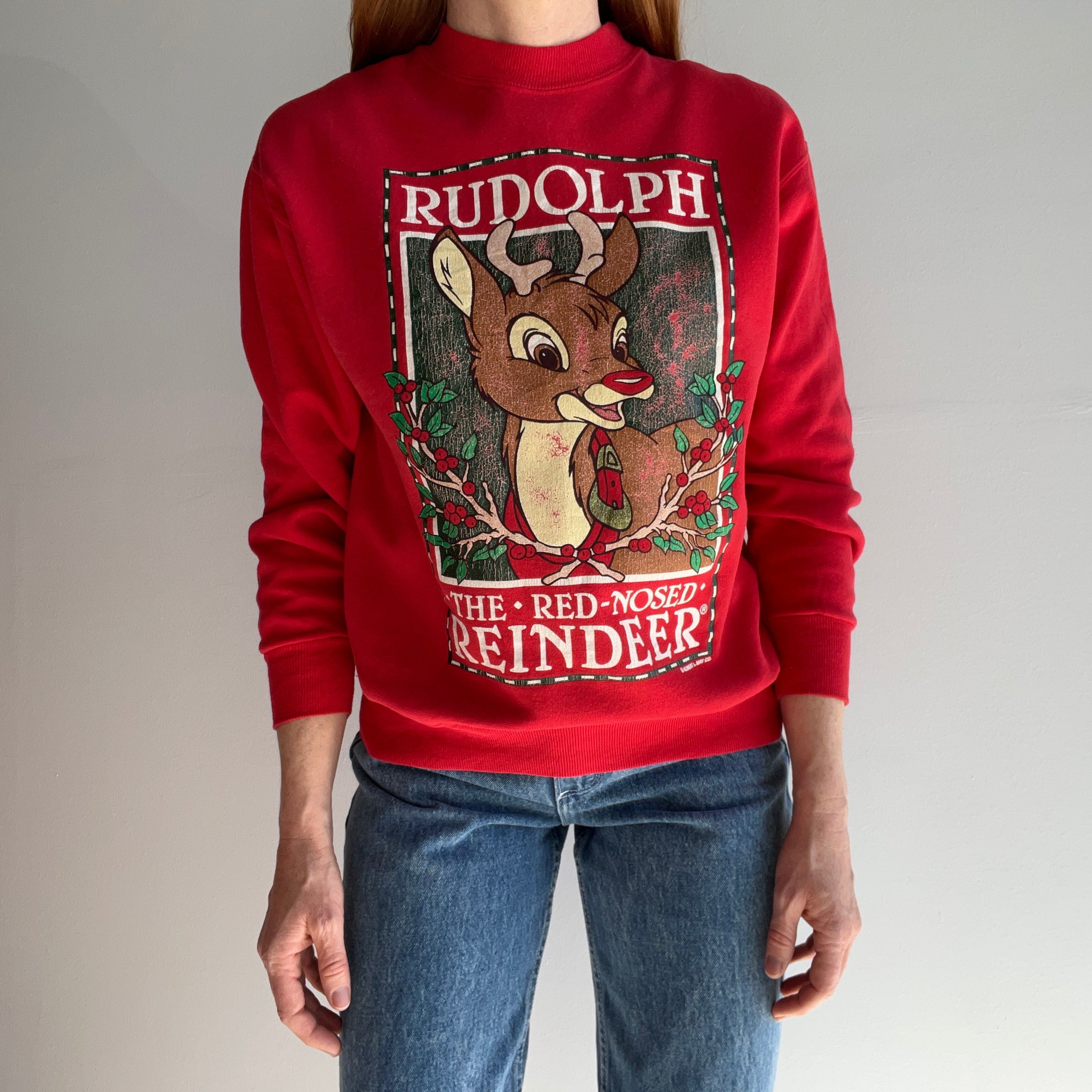 1980s Rudolph Sweatshirt - Awww