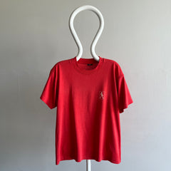 1980s British (?) Gentleman Random Faded Red T-Shirt