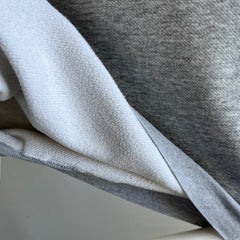 1980s Blank Cut Sleeve Gray Warm Up - Personal Collection