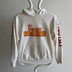 1980s Iowa State University Cyclones pull Over Hoodie