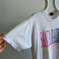 1980s Santa Barbara Thinned Out 50/50 Tourist T-Shirt by Screen Stars Best