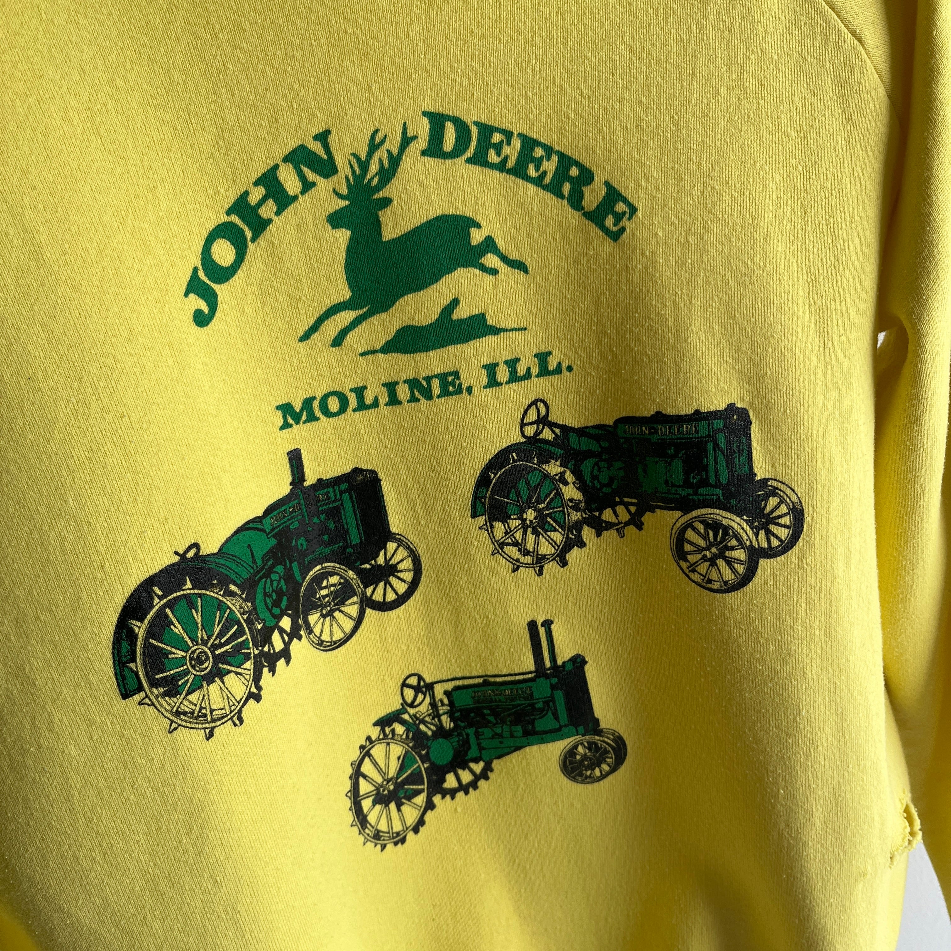 1980s John Deere - Moline, Illinois Sweatshirt - Oh My