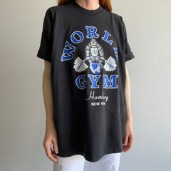 1996 World Gym Hamburg, New York T-Shirt THE.BACK.SIDE!!!!!!