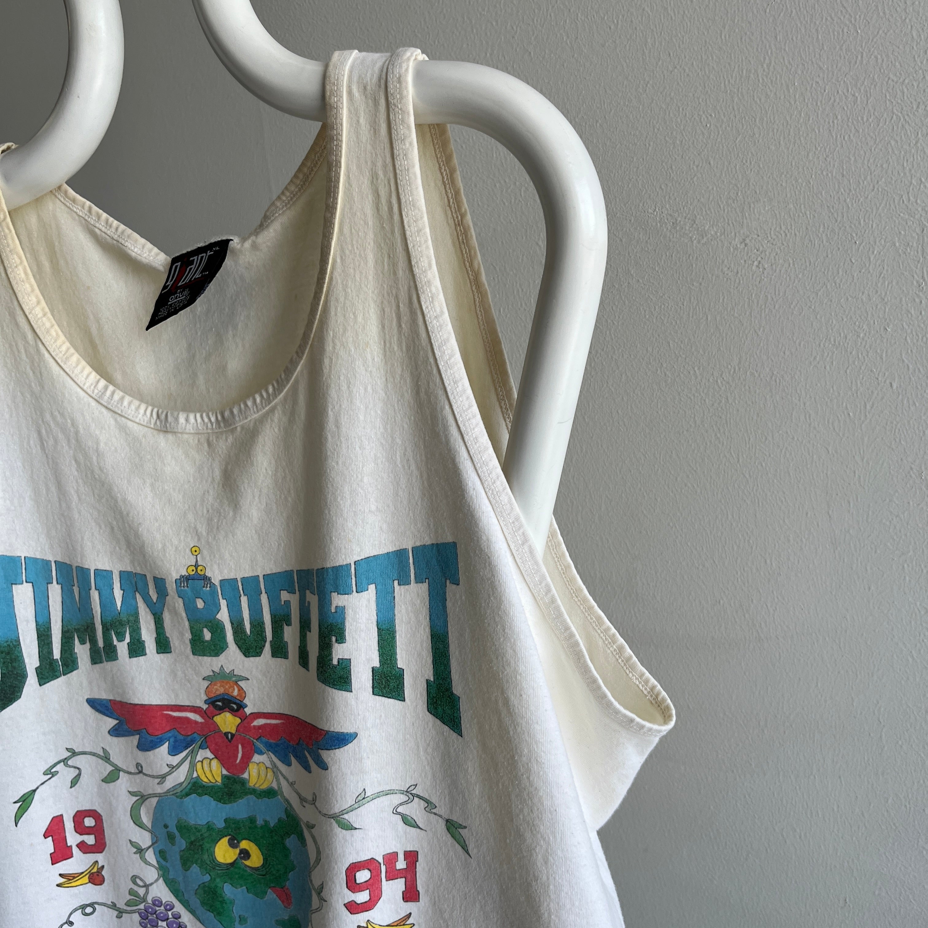 1994 Jimmy Buffett Fruitcakes on Tour Tank Top