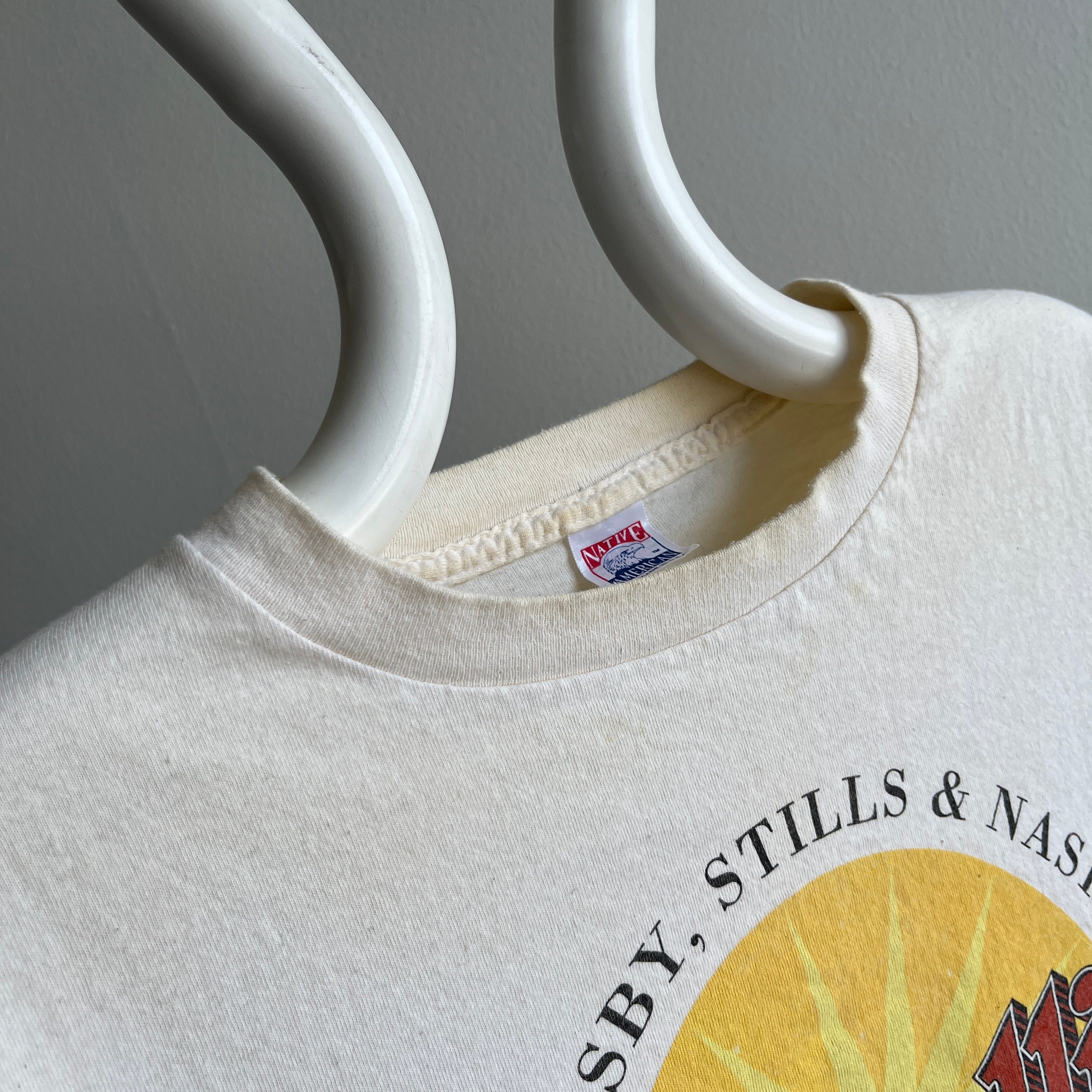 1994 Crosby, Stills & Nash Five and Twenty - Still Rolling - T-Shirt