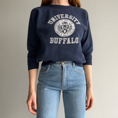 1970/80s University of Buffalo, New York Paint Stained Classic College Sweatshirt