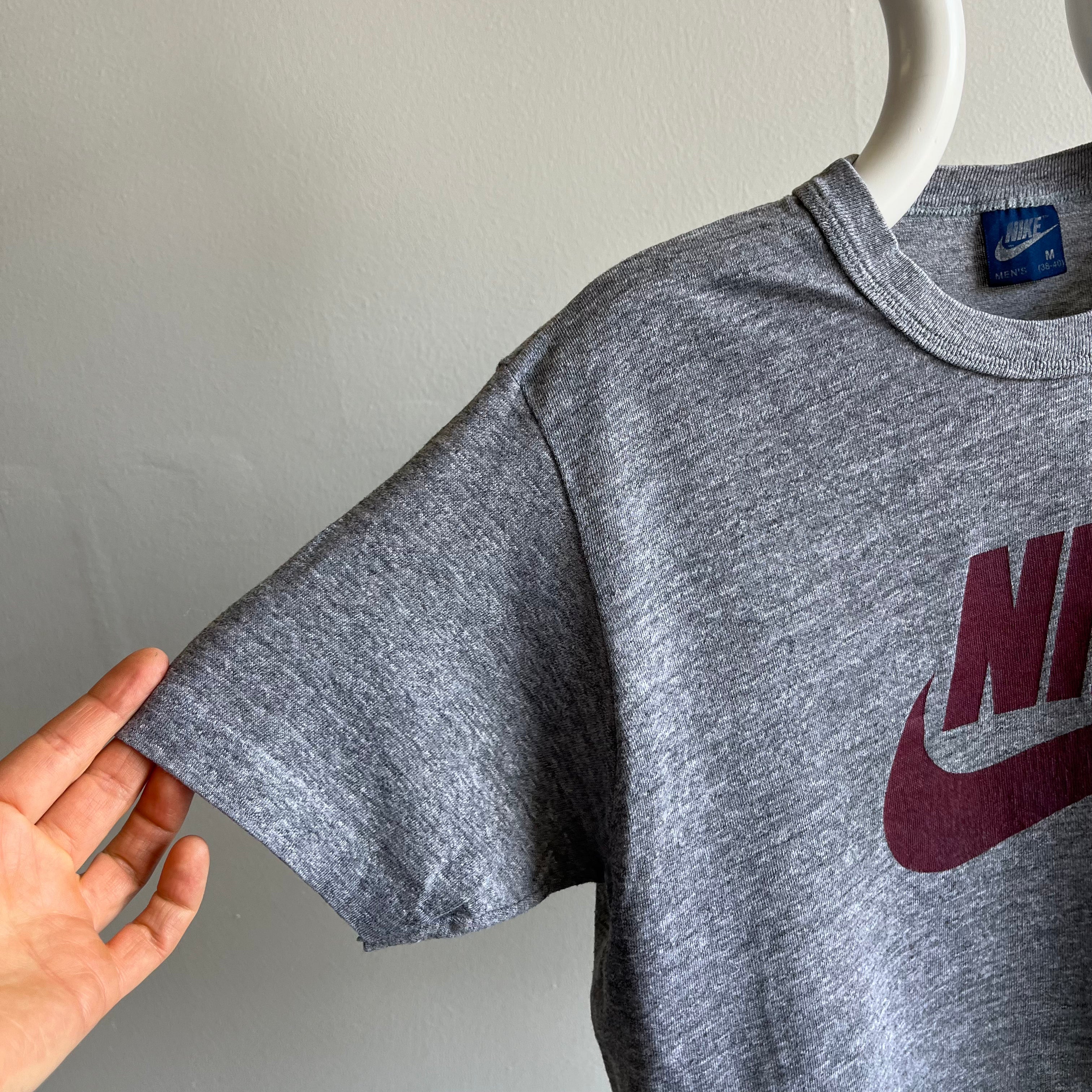 1980s Nike USA Made Crop Top T-Shirt
