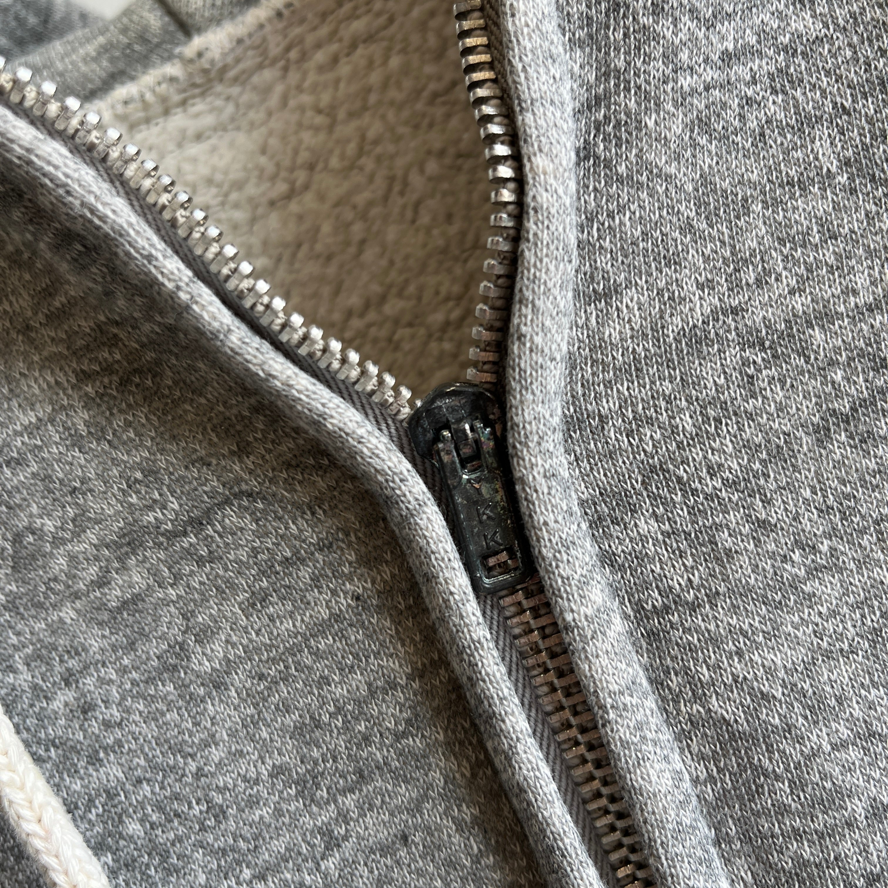 1970s Perfectly Paint Stained Smaller Gray Hoodie - The Gauge!