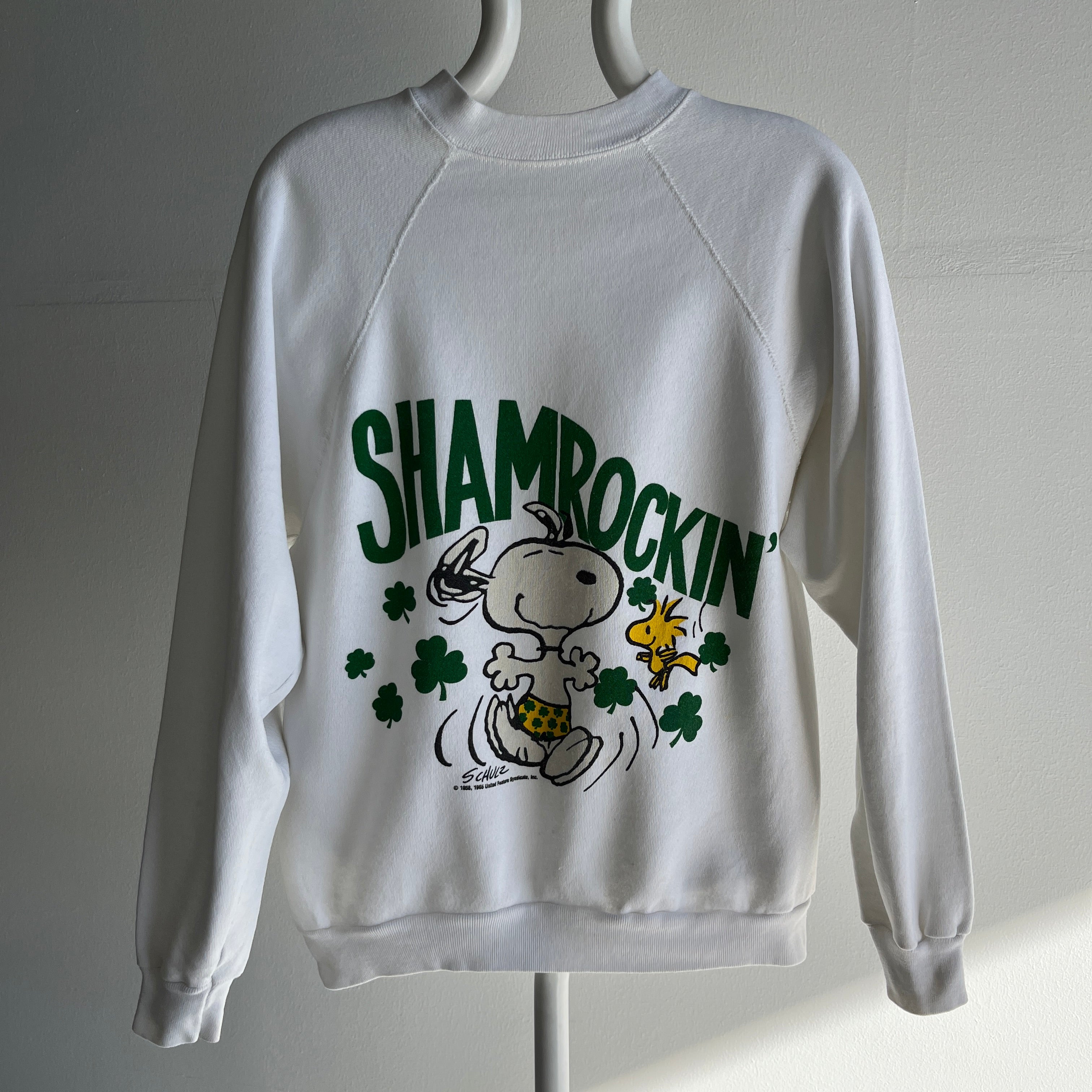 1980s Shamrockin Snooo Dog Sweatshirt