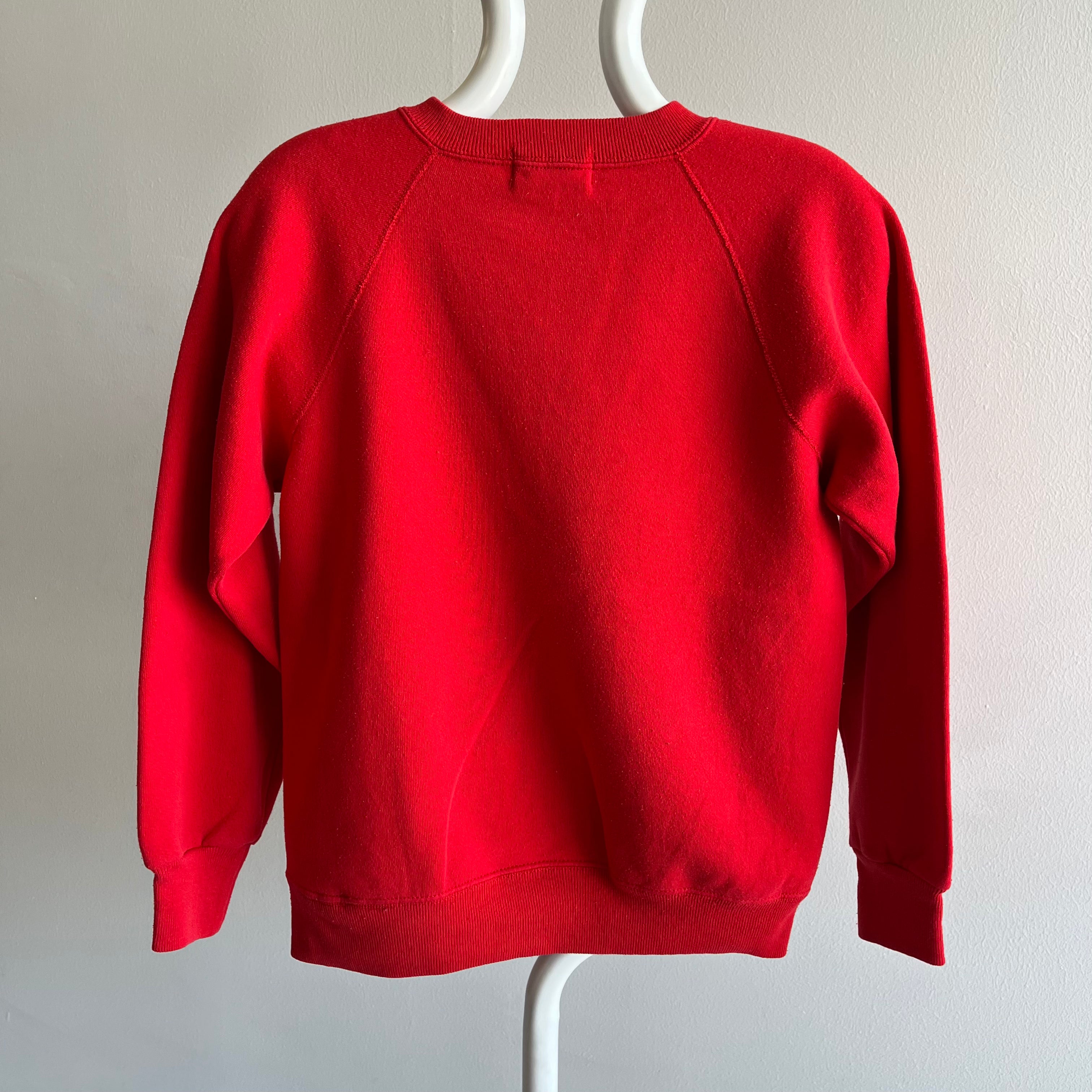 1980s Scottie DIY Needlepoint Sweatshirt