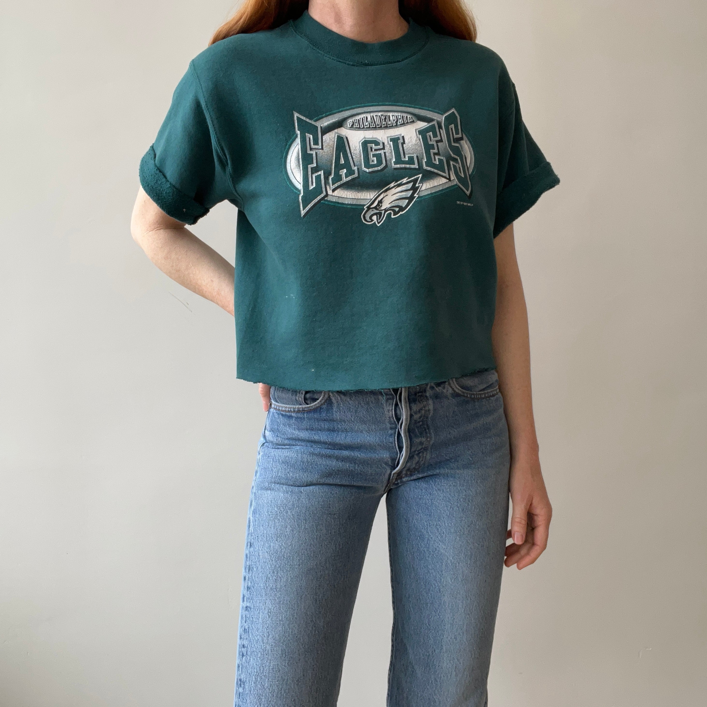 1997 Philadelphia Eagles Cut Off Sweatshirt