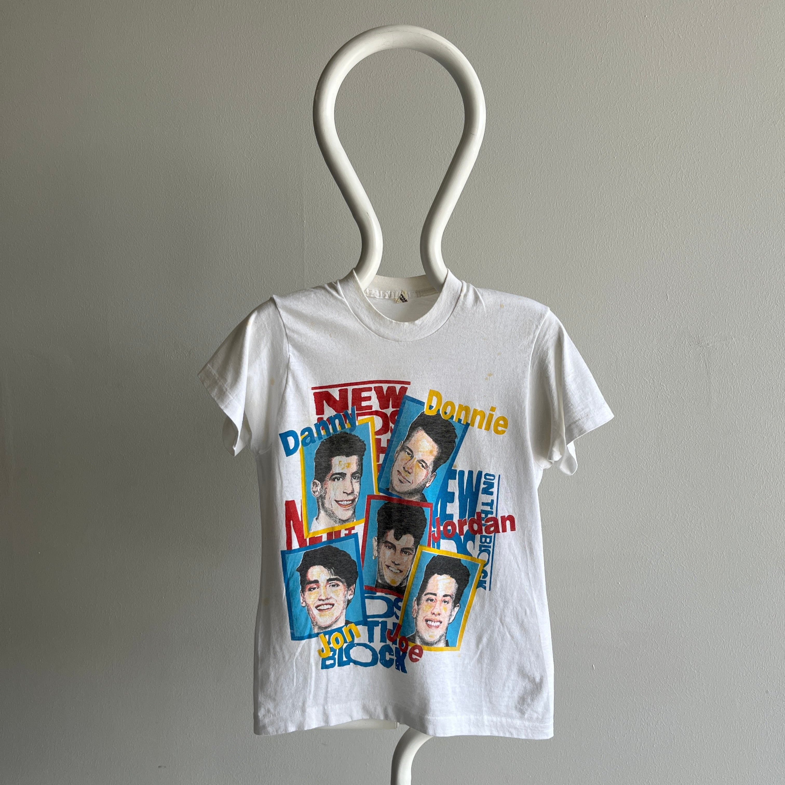 1990 New Kids On The Block T-Shirt by Screen Stars