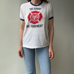 1980s Treadway Fire Equipment Ring T-Shirt