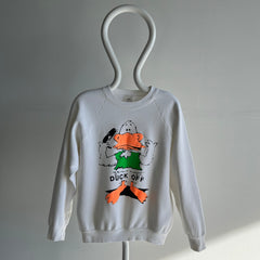 1980s Duck Off Sweatshirt - !!!!