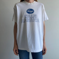 1980s Kroger Market Walk America Aged T-SHirt by Screen Stars