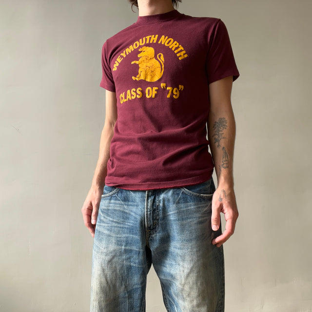 1979 Burgundy Weymouth North T Shirt - A Good One