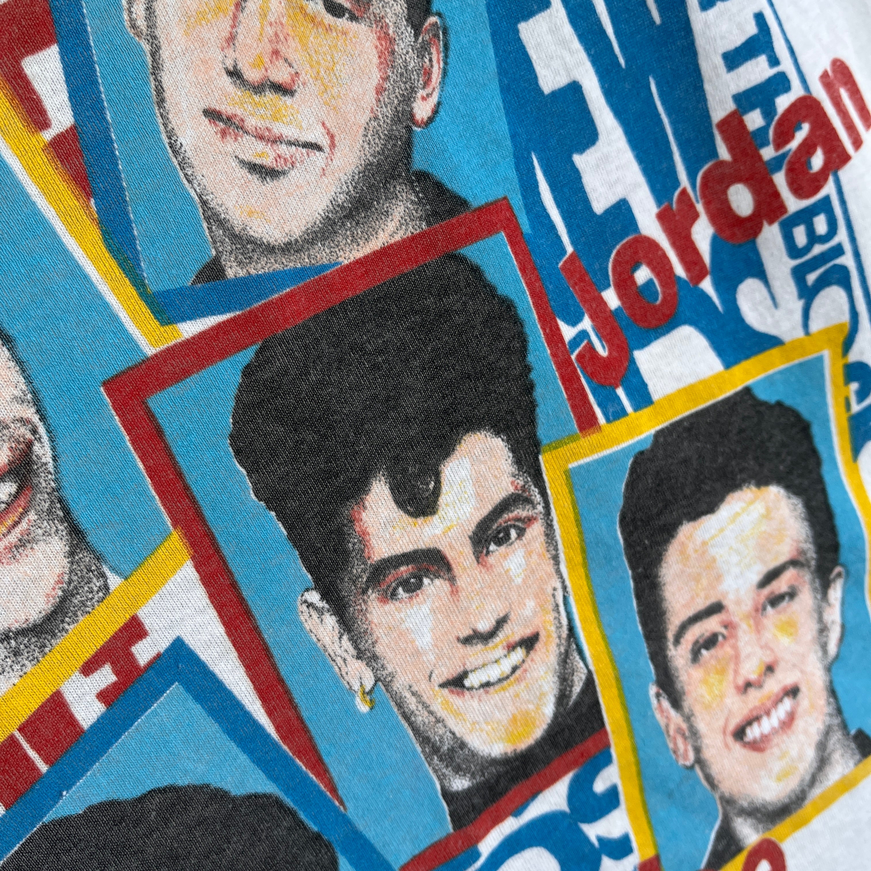 1990 New Kids On The Block T-Shirt by Screen Stars