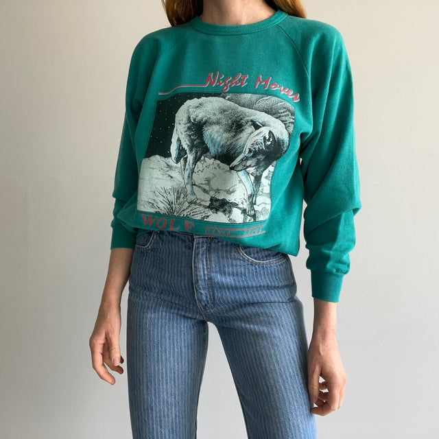 1980s Night Movers Wolf Sweatshirt