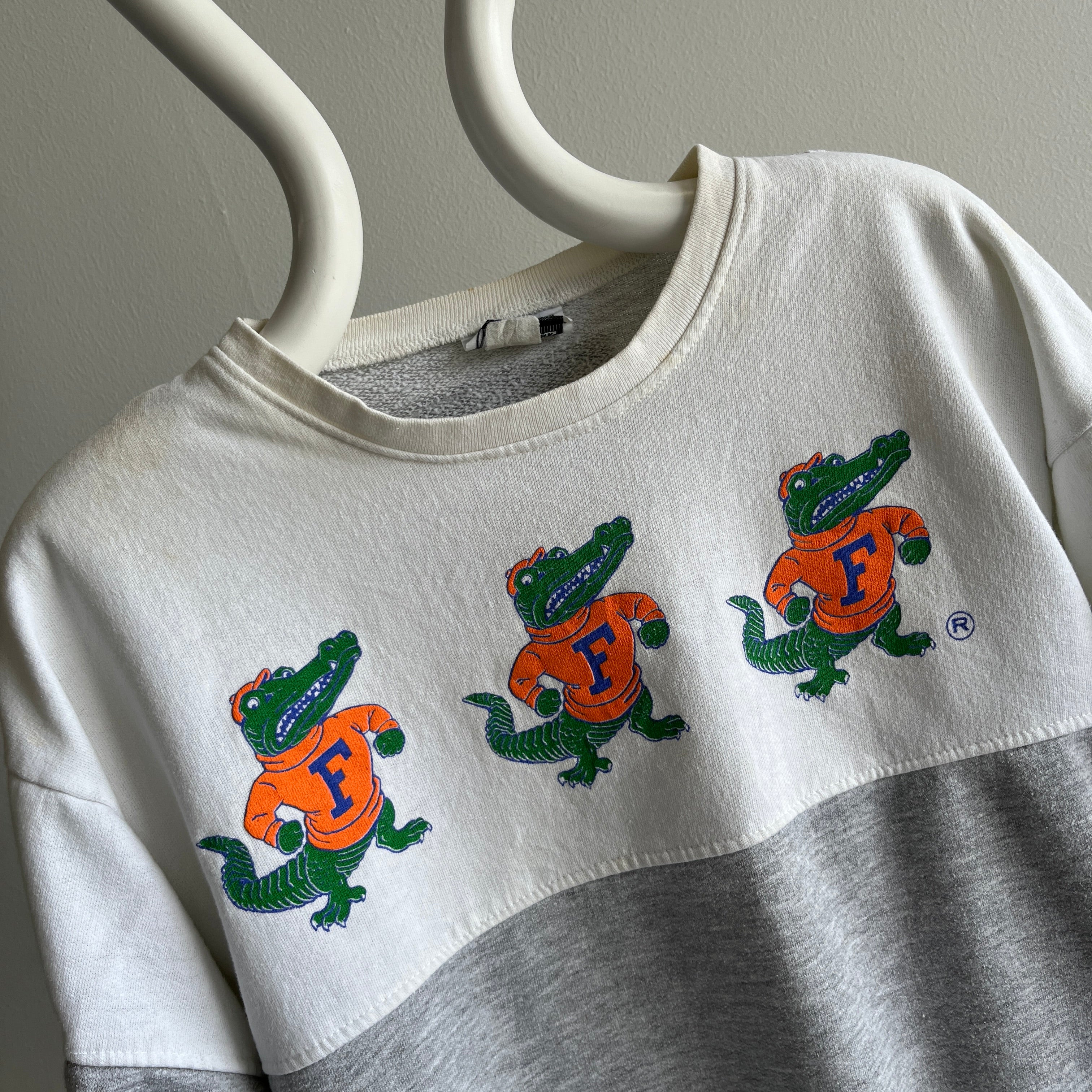 1980s Florida Gators Two Tone Sweatshirt