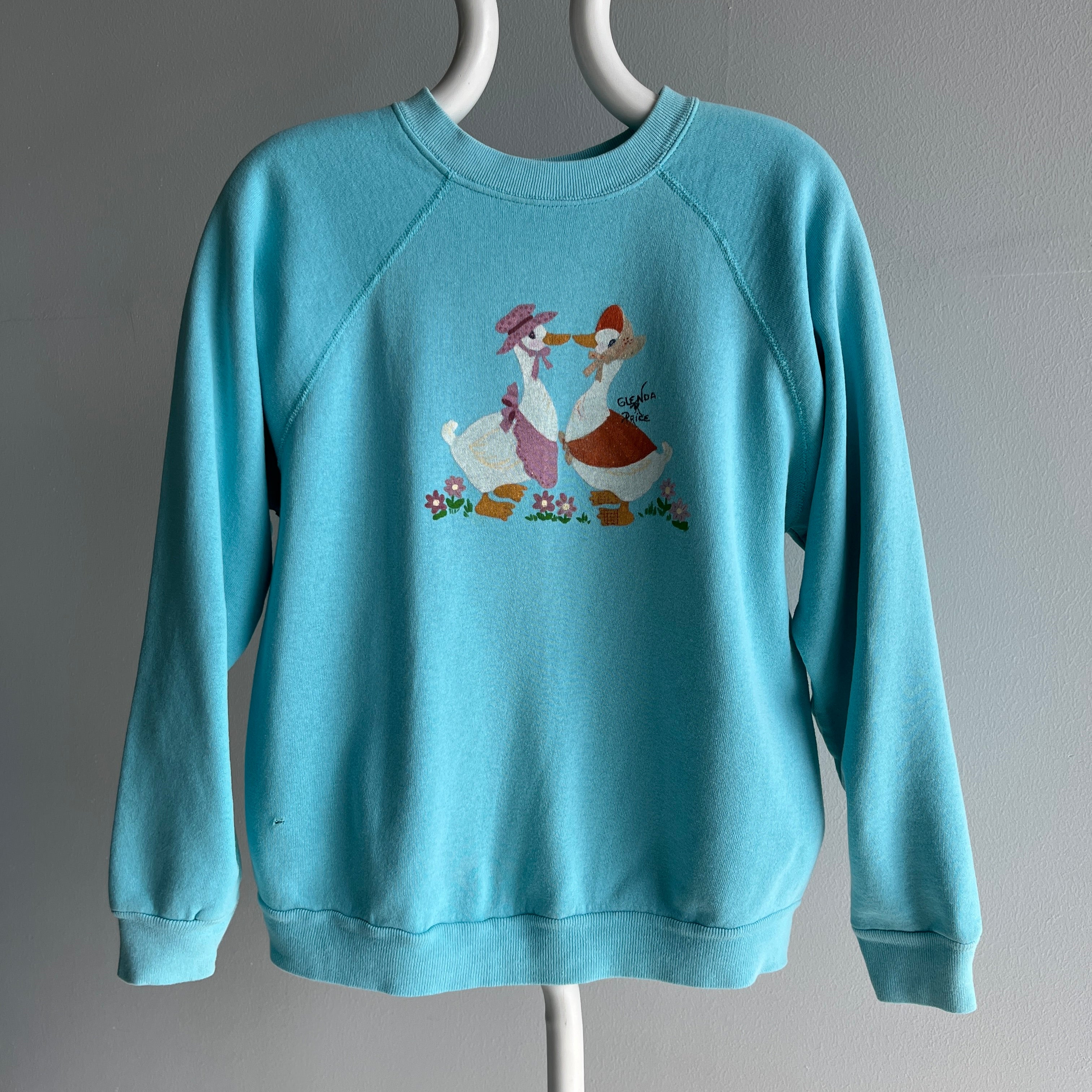 1980s Glenda and Price DIY Goose Sweatshirt - Oh My