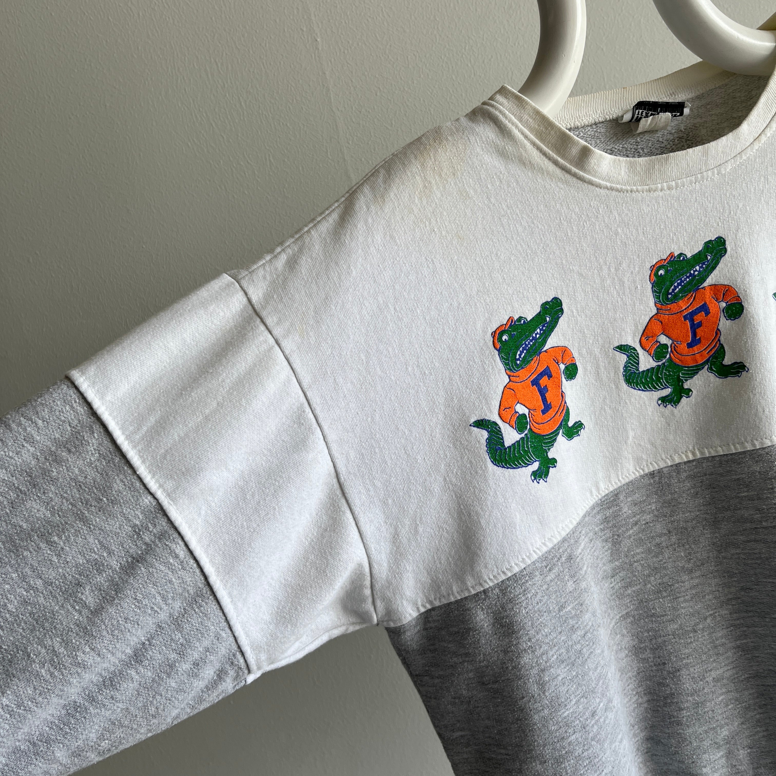 1980s Florida Gators Two Tone Sweatshirt