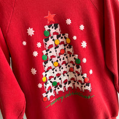 1980s Mooy Christmas Sweatshirt - Show Stopper