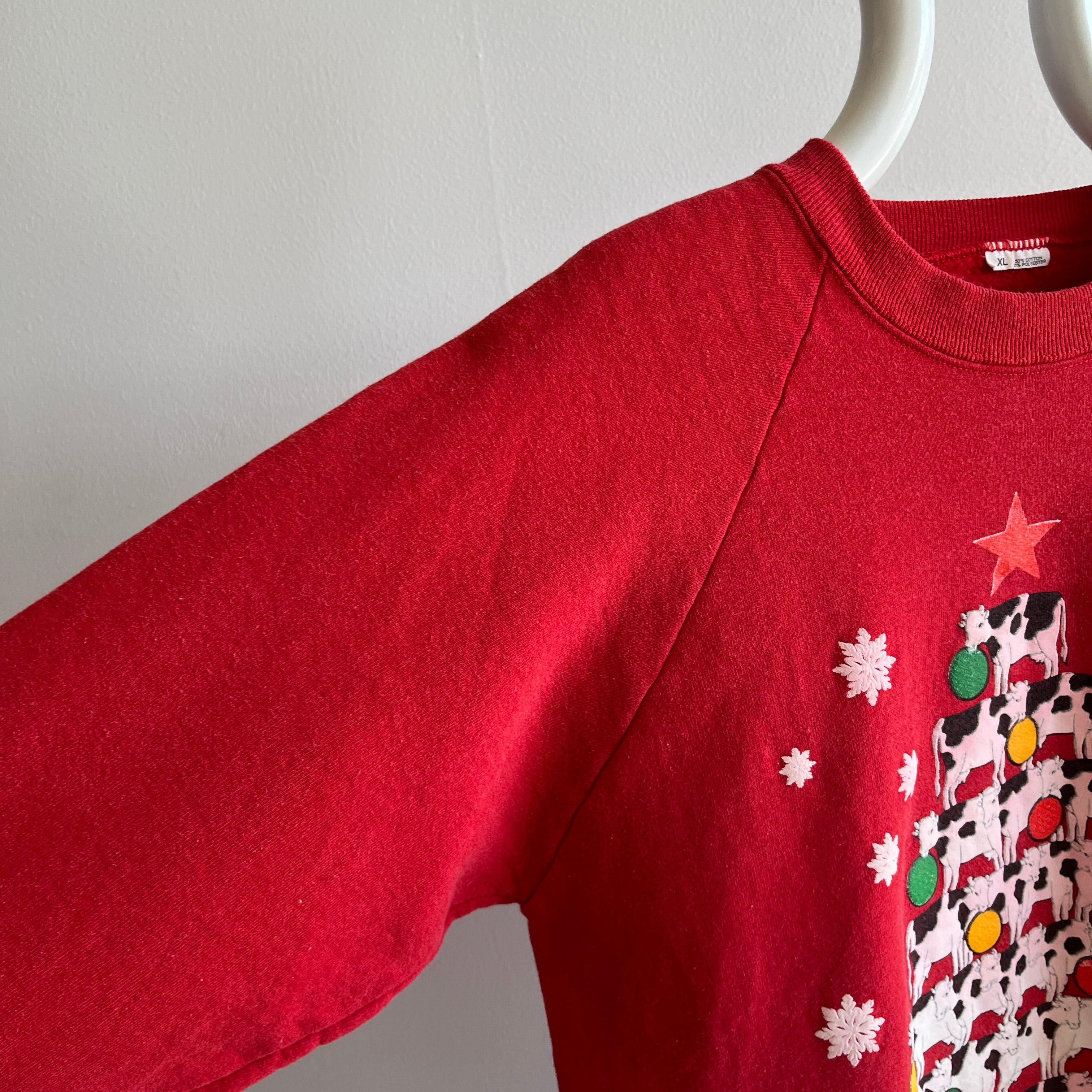 1980s Mooy Christmas Sweatshirt - Show Stopper