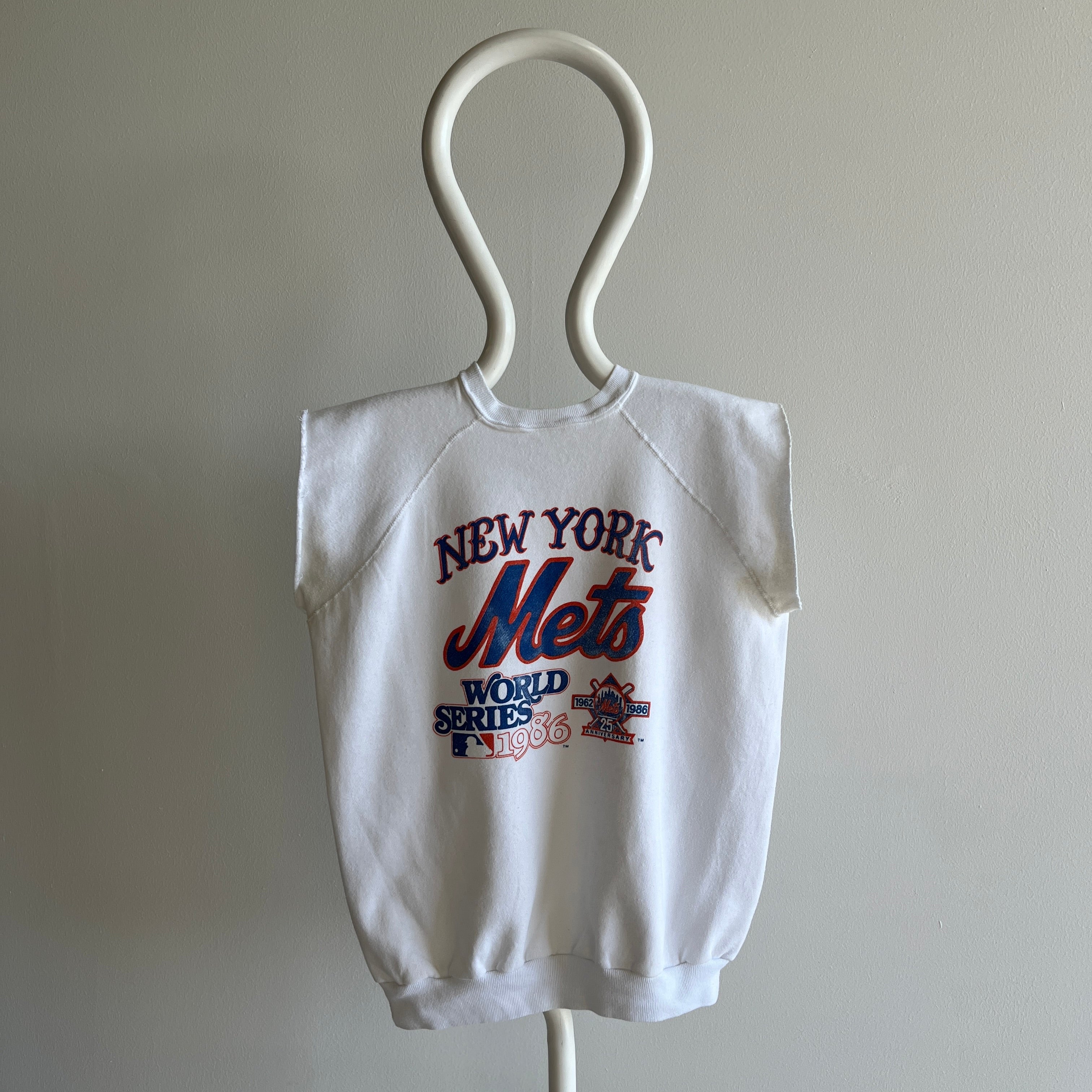 1986 New York Mets World Series DIY Warm Up Sweatshirt