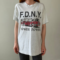 1980/90s FDNY Thinned Out and Thrashed T-Shirt by Screen Stars