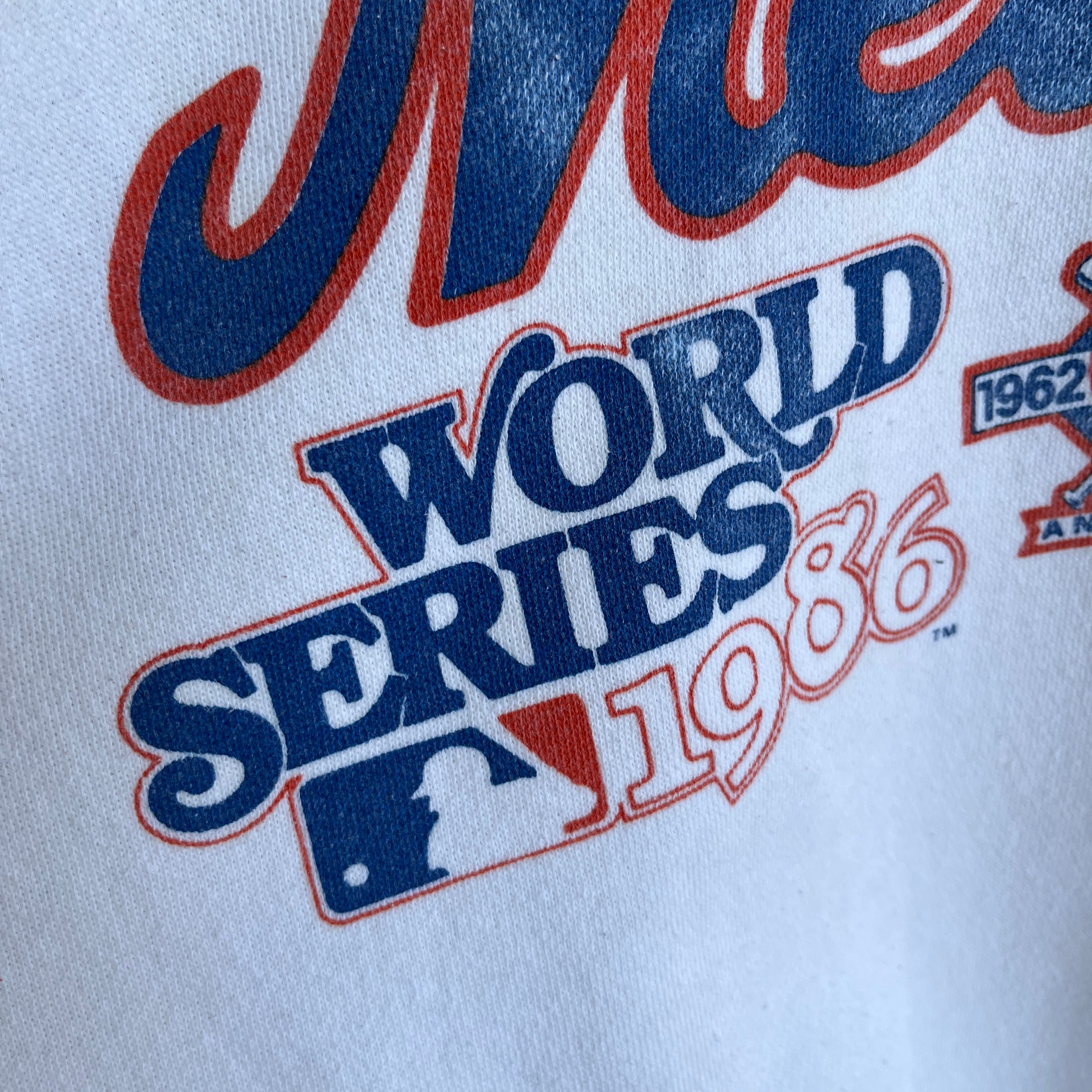 1986 New York Mets World Series DIY Warm Up Sweatshirt