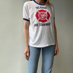 1980s Treadway Fire Equipment Ring T-Shirt